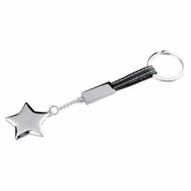 Metall-Schlüsselanhänger Stern im Geschenkkarton - Bild vergrößern