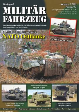 Milit�rfahrzeug Magazin 2022-3, Tankograd, NEU 06/2022 AUF LAGER! - Bild vergr��ern 
