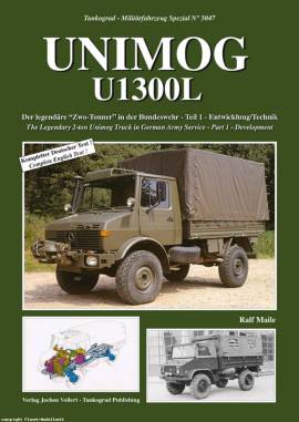 5047 Unimog 1300L Teil 1,  Tankograd, NEU  - Bild vergrern 