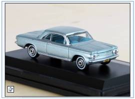CH63001 Chevrolet Convair Coup�. satin silber, 1963, Oxford 1:87 - Bild vergr��ern 