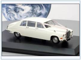 DS001W Daimler DS420 Limousine als Hochzeitsauto 1968, wei�, Oxford 1:43, NEU  - Bild vergr��ern 