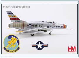 HA2128 F-100D Super Sabre USAF -Panthers-,Frankreich 1958,Hobbymaster 1:72, NEU 6/26 - Bild vergr��ern 
