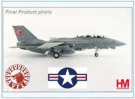 HA5260 F-14A Tomcat US NAVY VF-1 -Wolfpack- 1974,Hobbymaster 1:72, NEU 11/25 - Bild vergrern 