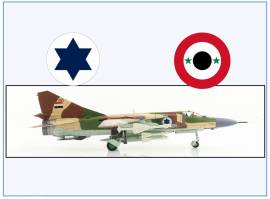 HA5315 MiG-23ML Flogger Israel Air Force ex Syrian Air Force,1990,Hobbymaster 1:72,NEU - Bild vergrern 