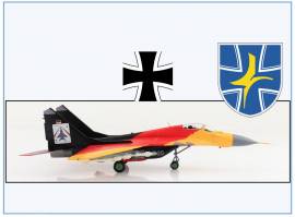 HA6522 Mig-29 Fulcrum-A Luftwaffe -40 Jahre JG-73-,2001Hobbymaster 1:72, NEU 12/23 - Bild vergr��ern 