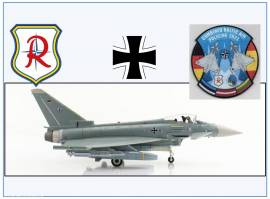 HA6623 Eurofighter TaktLwG-71 -Richthofen-,Baltic Air Policing,2022,Hobbymaster 1:72,NEU12/23 - Bild vergrern 