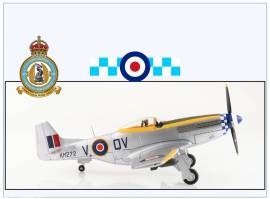 HA7749 P-51D Mustang RAF 19th Squ. -Dooleybird-,1945,Hobbymaster 1:48,NEU 04/24 - Bild vergrern 