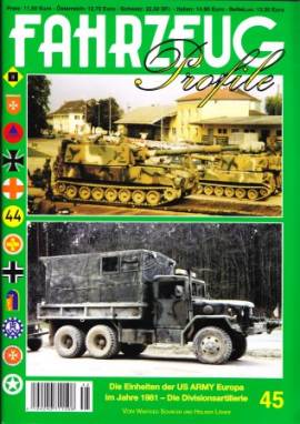 Fahrzeug-Profile 45: Die Einheiten der  US Army im Jahre 1981 - Die Divisionsartillerie - Bild vergrern 