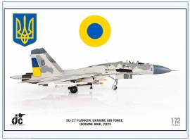 JCW-72-SU27-016 SU-27 Flanker Ukraine Air Force 2016, JC Wings 1:72, NEU 02/26 - Bild vergr��ern 