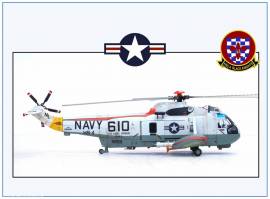 14055LE Sikorski SH-3H US NAVY HS-4 -Black Knights- USS Carl Vinson, Legion 1:72 NEU 12/2025 - Bild vergr��ern 
