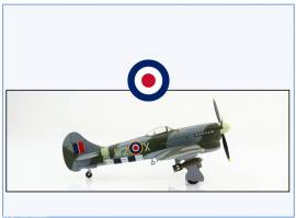      !A SM4008 Hawker Tempest RAF 80 Squadron, 1944, Hobbymaster Skymax 1:72, NEU 10/23 - Bild vergr��ern 