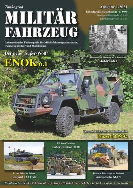 Milit�rfahrzeug Magazin 2021-1, Tankograd, NEU - Bild vergr��ern 