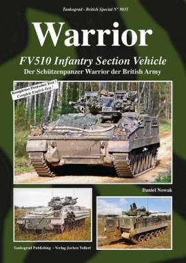 ! 9035 WARRIOR -der Schtzenpanzer der British Army. Tankograd, NEU 03/2022 AUF LAGER! - Bild vergrern 