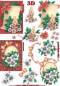 3D-Etappen-Bogen-Christstern /Laterne mit Hintergrund-4169296