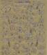 Zier-Sticker-Bogen-Tiere-K�fer-Libelle-Spinne-gold-5404g