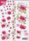 Joy 3D Bogen Blumen / Mohn - Dunkelrosa DIN A5-6010-0007
