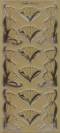 Zier-Sticker-Bogen-Blumen-Ecken-gold-6531g