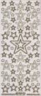 Glitter-Sticker-Bogen-Sterne-transparent/gold-7074Gtrg