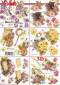 3D Etappen-Bogen / 6 kleine Motive-Blumen /Musikinstrumente-Nouvelle- 8215515