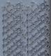 Zier-Sticker-Bogen-Aufrichtige Anteilnahme-silber-9166s