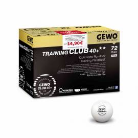 GEWO Ball Training Club 40+** 72er Karton 1B-WARE! Sonderposten