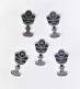 Hobby Fun-Streuteile -Kommunion/Konfirmation-Kelche-3cm-silber