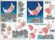 3D Etappen-Bogen-Kinder schlafend im Mond-4169111