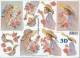 3D Etappen-Bogen-Frau mit Rosen-Portr�t-4169427
