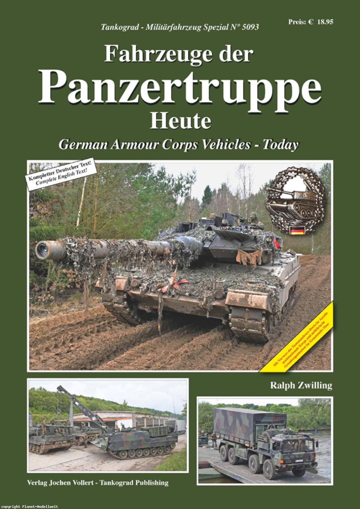 ! 5093 Fahrzeuge der Panzertruppe heute,Tankograd 12/22 VORBESTELLUNG!