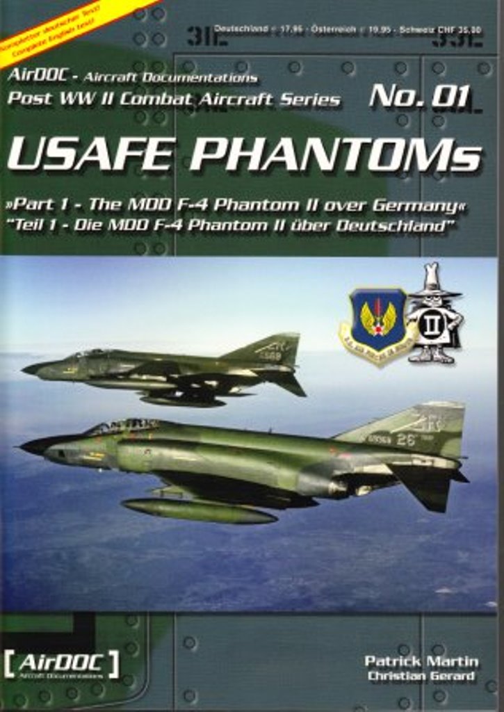 ! ADP001 USAF Europe F-4 Phantoms ber Deutschland, AirDoc NEU