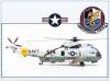 14055LD Sikorski SH-3H US NAVY HS-12 Wyverns USS Midway, Legion 1:72 NEU 12/2025