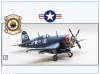 14619LD F-4U Corsair USMC Death Rattlers,1951, Legion 1:72 NEU 1/25