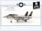 CW001649 F-14A Tomcat US NAVY Jolly Rogers, USS Nimitz 1978,Century Wings 1:72, NEU 12/2024