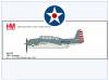 HA1223 Grumman TBF-1 Avenger US NAVY NAS Norfolk, Mai 1942,Hobbymaster 1:72, NEU 1/2023