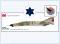 !A HA19039 F-4E Phantom II Israeli AF 201 Squadron, 1974,Hobbymaster 1:72, NEU 2/2023