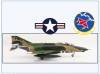    !A HA19046-V F-4E Phantom II USAF 163rd TFS Blacksnakes,1987, Hobbymaster 1:72, NEU 9/23