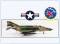 !A HA19046 F-4E Phantom II USAF 163rd TFS Blacksnakes,1987, Hobbymaster 1:72, NEU 9/23