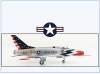    !A HA2123-V F-100 Super Sabre USAF Skyblazer 1960, Hobbymaster 1:72, NEU 9/23