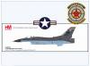  !A HA38008 Lockheed F-16C USAF 64th Agressor Sqd, Nellis AFB 2017, Hobbymaster 1:72, NEU II/2023