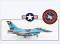 !A HA38018 F-16A US NAVY NSAWC Adversary - Top Gun,2006, Hobbymaster 1:72, NEU 10/20