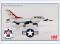 HA38045 F-16D USAF Thunderbirds #7, 2017,Hobbymaster 1:72,3/2025