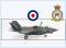 !A HA4616 F-35B Lightning II RAF 207 Squad., 2022,Hobbymaster 1:72, NEU 5/23