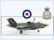 HA4618 F-35B Lightning II RAF 617 Squ. HMS QEII,2022,Hobbymaster 1:72,NEU 1/2024