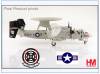HA4822 E-2C Hawkeye US NAVY VAW 124 Bear Aces, 2009Hobbymaster 1:72, NEU 3/25