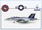 HA5130 F/A-18F Super Hornet US NAVY Top Gun 50 years 2019,Hobbymaster 1:72, NEU