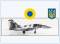 HA6523 Mig-29 Fulcrum-C Ukrainian Air Force #02, Hobbymaster 1:72, NEU