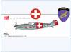   !A HA8757 Me Bf-109G-6 Schweizer Luftwaffe 7.FK,J-704,1940-45,Hobbymaster 1:48, NEU