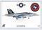 JCW-72-ATC-007 F-18E Super Hornet US NAVY Top Gun 2,JC Wings 1:72,NEU 1/25