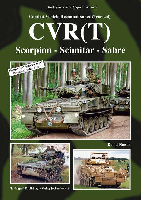 ! 9033 CVR(T) - Scorpion - Scimitar - Sabre.Tankograd, NEU 10/2021