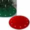 Led Weihnachtsbaum Teppich ROT mit beleuchteten...